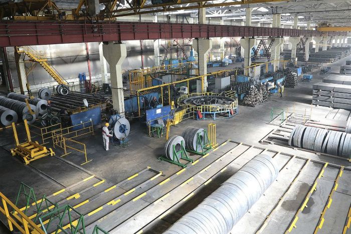 Исаевский донской завод увеличил производство стальных труб на 18% с начала года