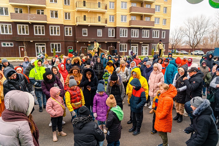 Праздничная сдача 2 литера жилого комплекса «Поколение»