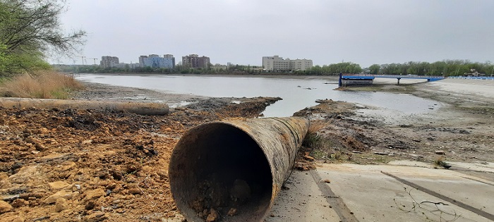 Северное водохранилище в Ростове начало наполняться водой после капремонта дамбы